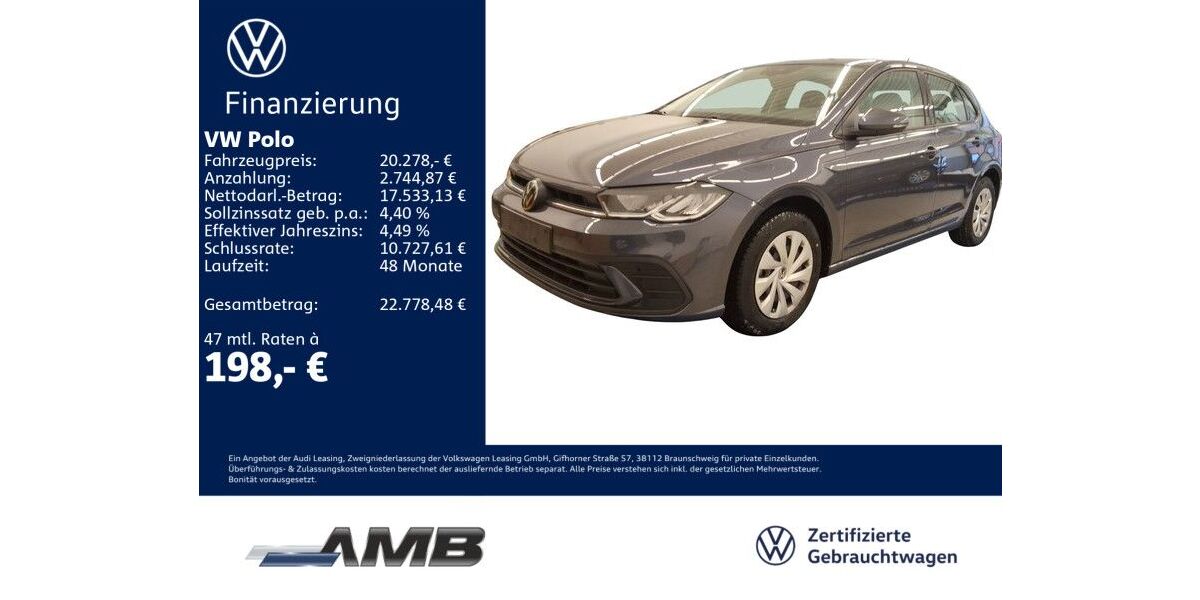 VW Polo 6.670 km 19.880 &euro; Borna 04552