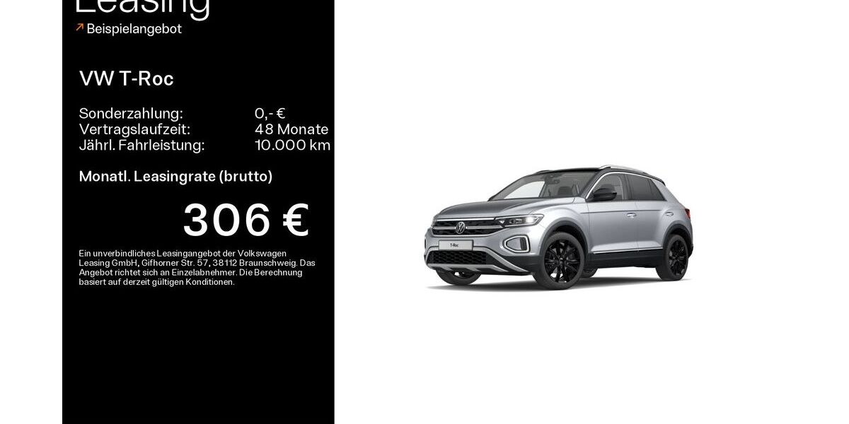 VW T-Roc 56.900 km 24.699 &euro; Linsengericht 63589