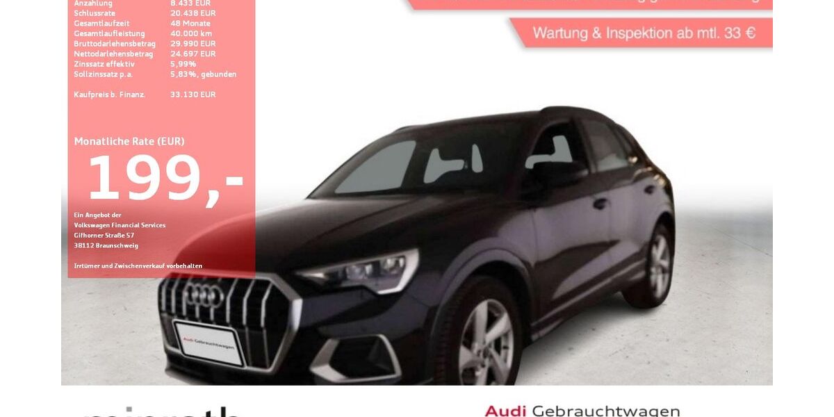 Audi Q3 14.373 km 32.120 &euro; Moers-Hülsdonk 47441