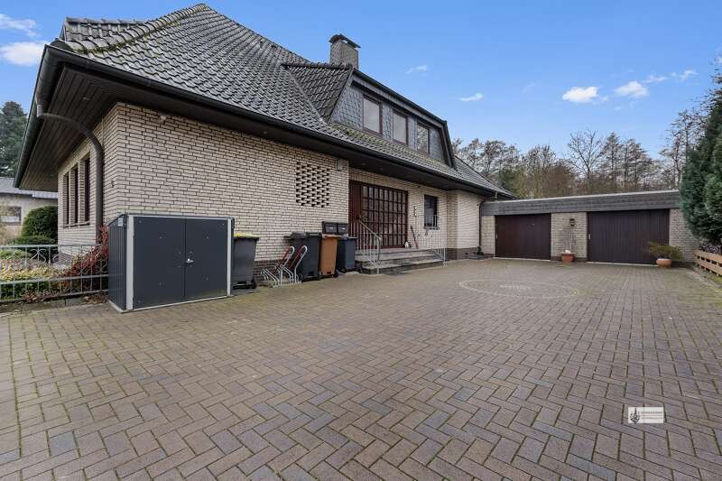 Eigentumswohnung im 2 Fam. Haus auch als Büro nutzbar großer Garten, Sauna, Garage unter 1.500 EURm² - Etagenwohnung Syke Lindhof | Angebot:27266148
