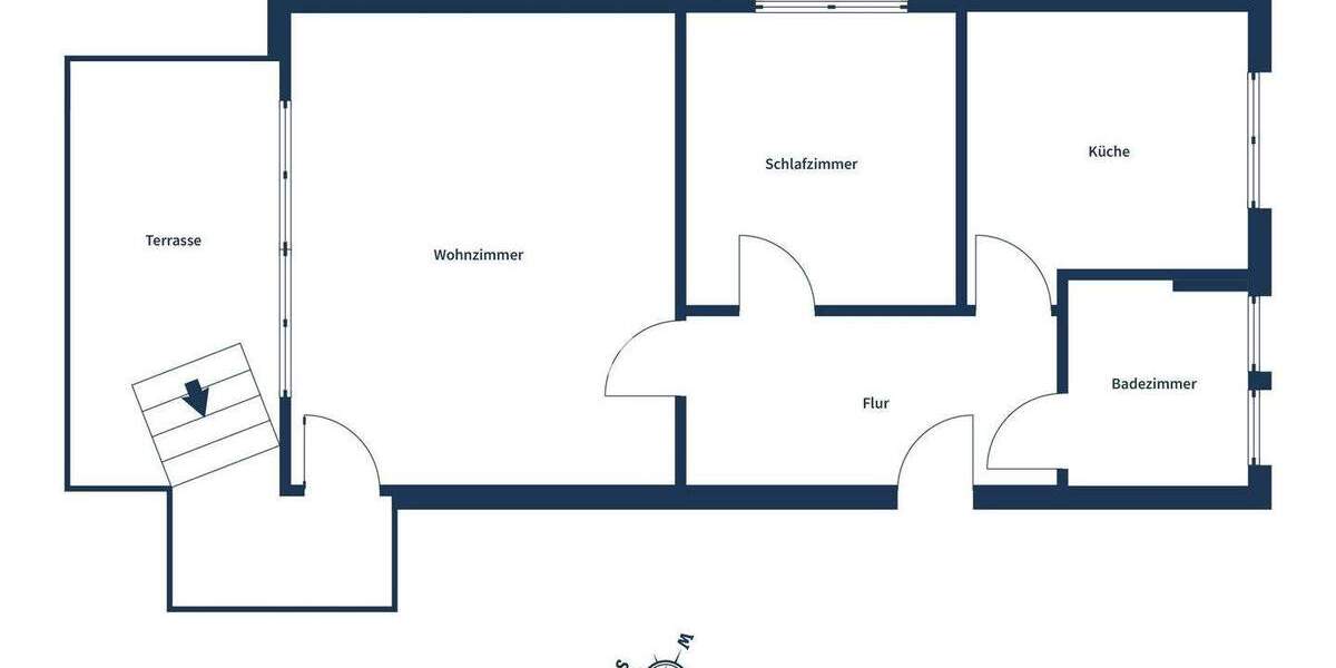 Etagenwohnung Manching (EG rechts) Westenhausen - 2 Zimmer, 60 m&sup2;, 216.000&euro; | Angebot:25677545