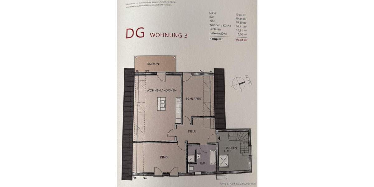 Etagenwohnung Höchstadt a.d.Aisch Höchstadt - 3 Zimmer, 97 m&sup2;, 427.000&euro; | Angebot:26029382