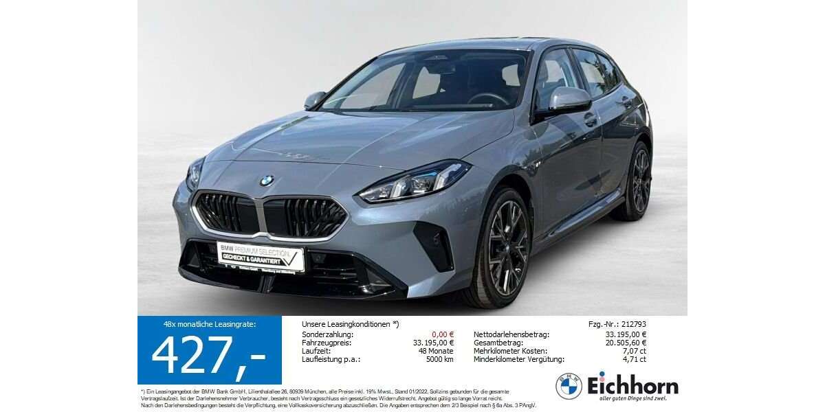 BMW 120 8.187 km 33.195 &euro; Miltenberg 63897