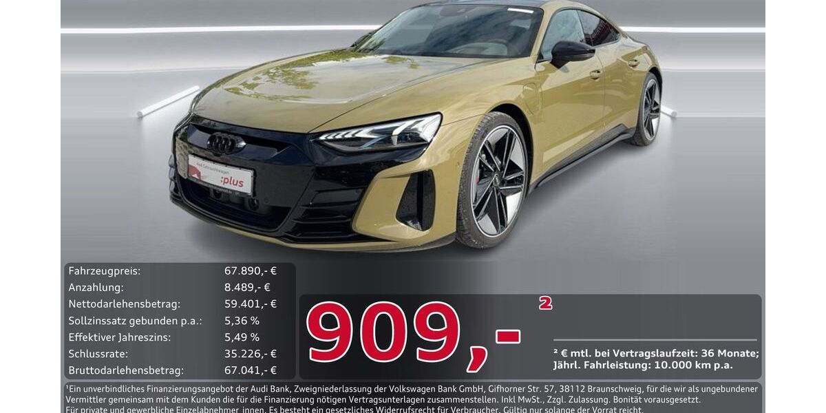 Audi RS e-tron GT 86.393 km 64.450 &euro; Ingolstadt 85057