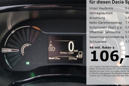 Dacia Spring 27.318 km 8.949 &euro; Ruhstorf 94099