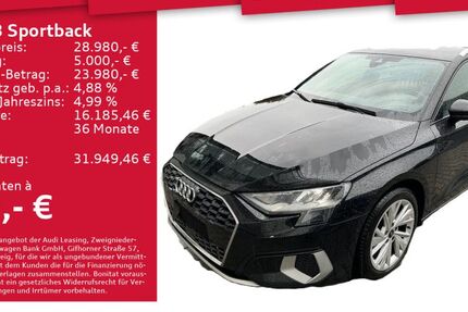 Audi A3 10.995 km 28.980 € Dresden 01169