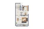 Reihenendhaus Freudenstadt - 5 Zimmer, 136 m&sup2;, 248.000&euro; | Angebot:25703627