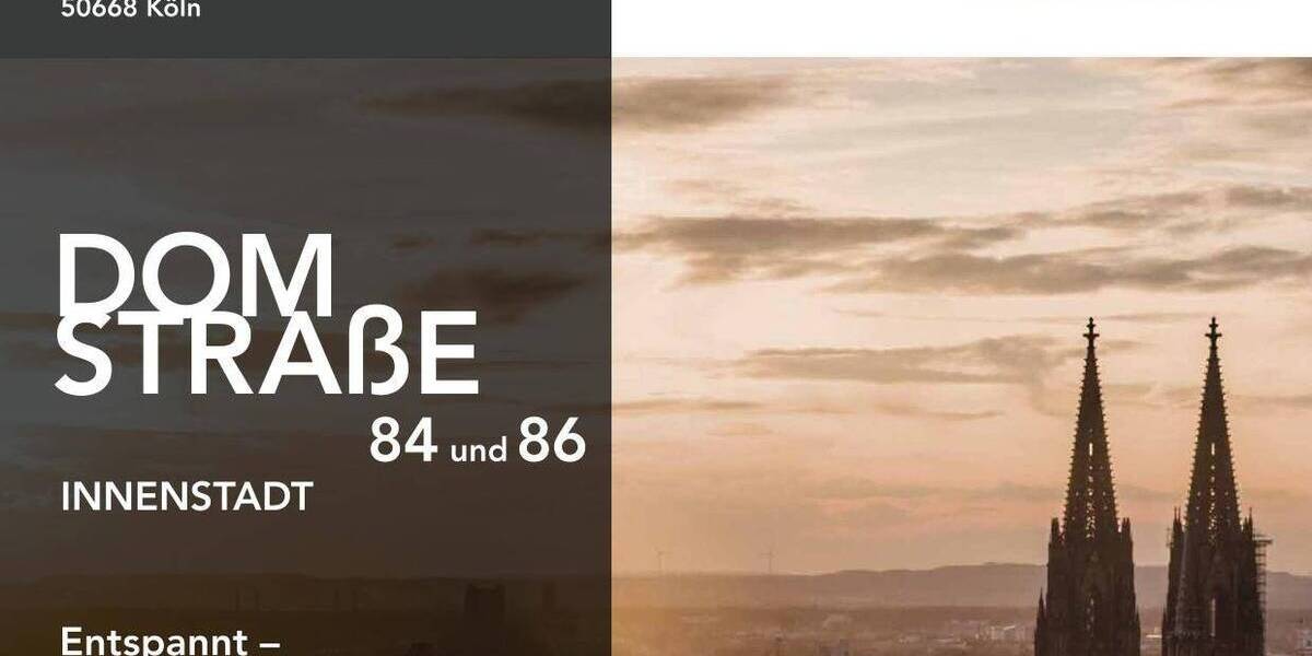 Attraktive Laden- oder Bürofläche in Top-Innenstadtlage von Köln! Domstr. 84, Köln - GEW 20 2 zimmer