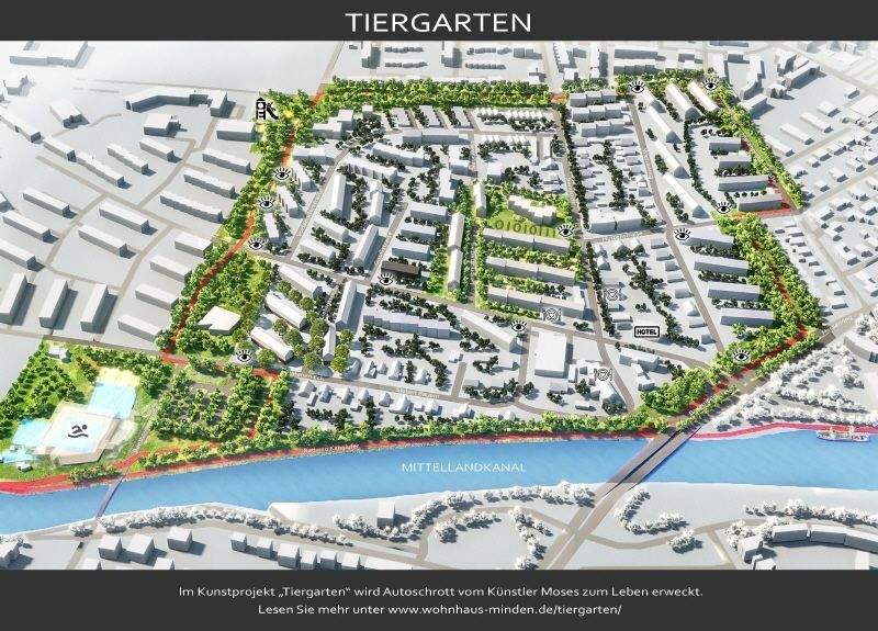 Etagenwohnung Minden Innenstadt - 3 Zimmer, 67 m&sup2;, 549&euro; | Angebot:26920189