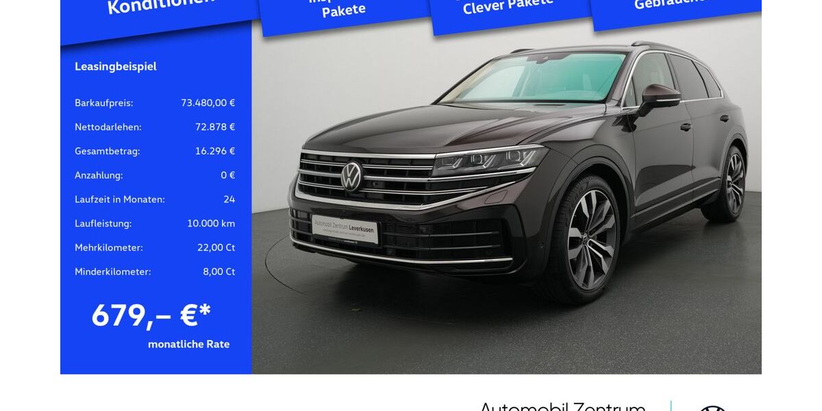 VW Touareg 16.989 km 73.480 &euro; Leverkusen 51379