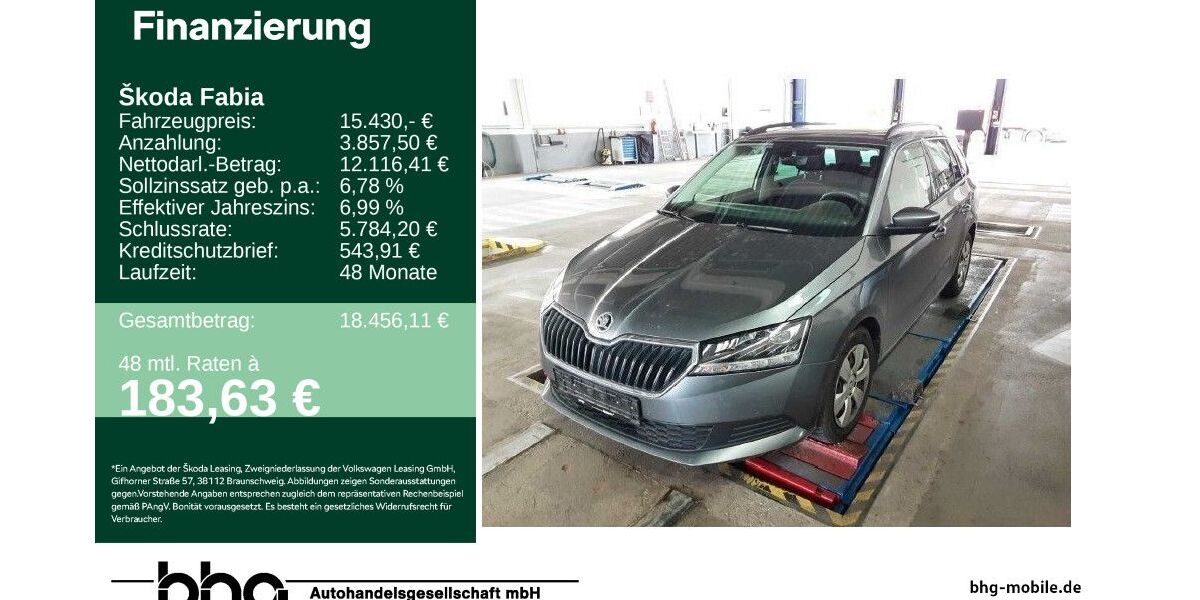 Skoda Fabia 56.159 km 15.430 &euro; Freudenstadt 72250