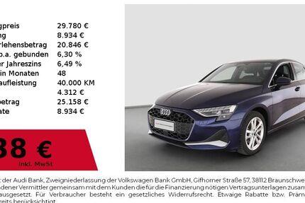 Audi A3 27.604 km 29.780 &euro; Nürnberg 90411