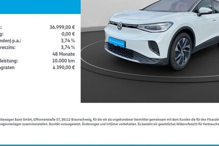 VW ID.4 7.514 km 36.999 € Leinefelde-Worbis/DE 37327