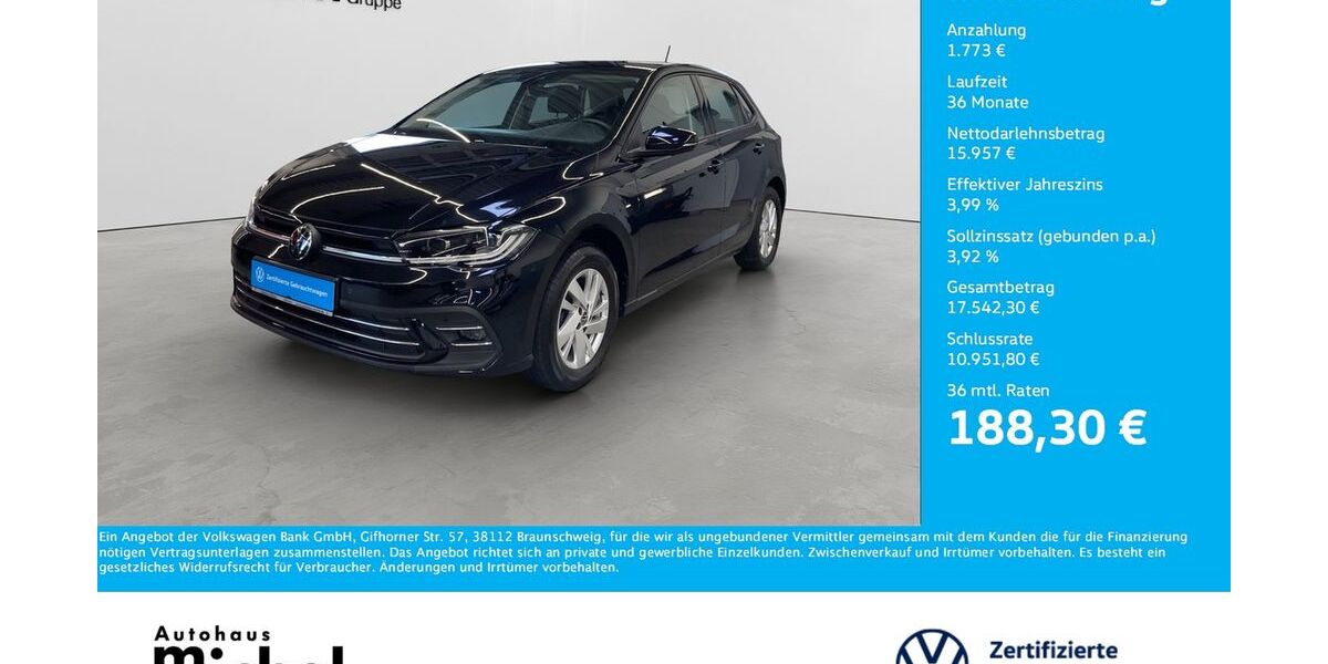 VW Polo 83.750 km 16.830 &euro; Gießen 35394