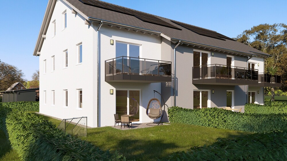 Nachhaltige und energieeffiziente 3-Zimmer Neubauwohnung mit gehobener Ausstattung, Garten und 2 Carportstellplätzen - Erdgeschoßwohnung Pösing | Angebot:26421983