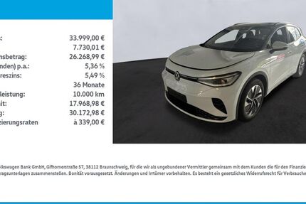 VW ID.4 65.975 km 33.778 &euro; Mühlhausen/Thüringen 99974