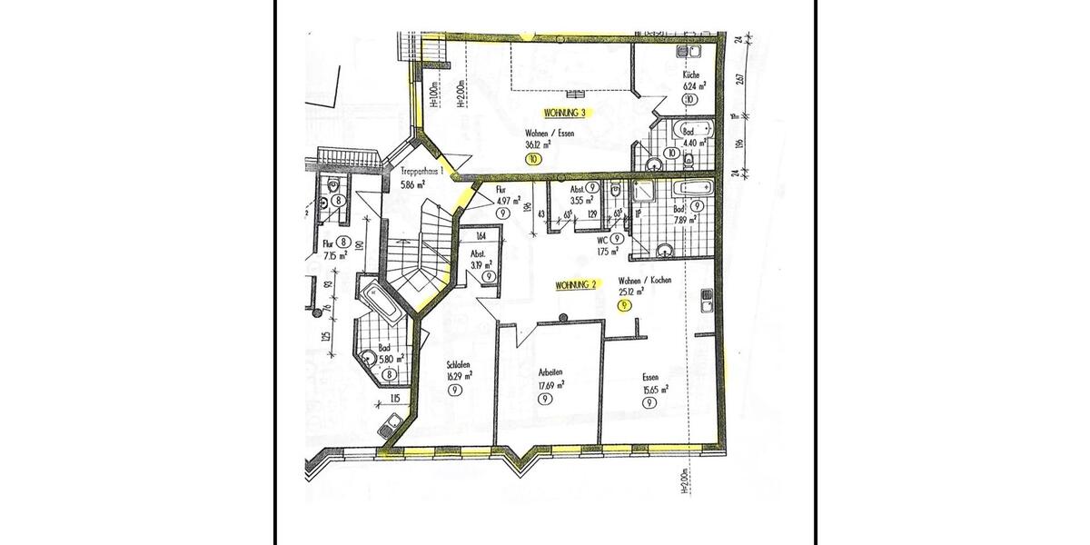 Moderne City-Wohnung mit offenem Wohnkonzept 3 zimmer