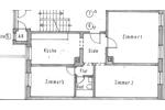 Etagenwohnung Ettlingen - 3 Zimmer, 80 m&sup2;, 1.090&euro; | Angebot:24831468