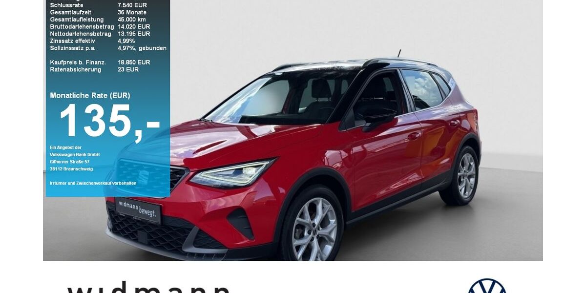 Seat Arona 30.890 km 18.690 &euro; Schwäbisch Gmünd 73527
