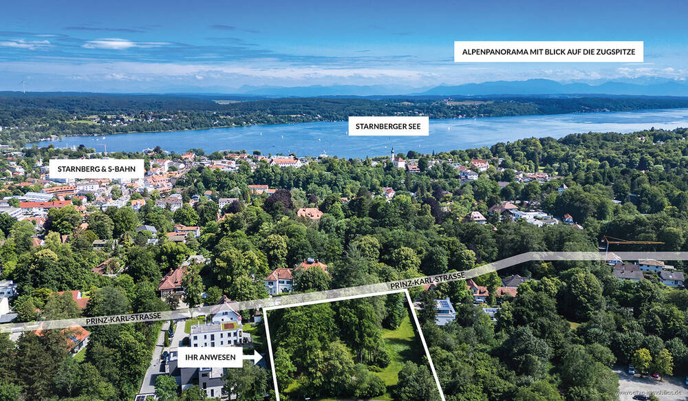 Versteigerungsimmobilie Starnberg Söcking - 1 Zimmer, 282 m&sup2;, 9.500.000&euro; | Angebot:24733823
