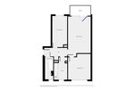 Etagenwohnung Kalbe (Milde) - 3 Zimmer, 59 m&sup2;, 176&euro; | Angebot:26251276