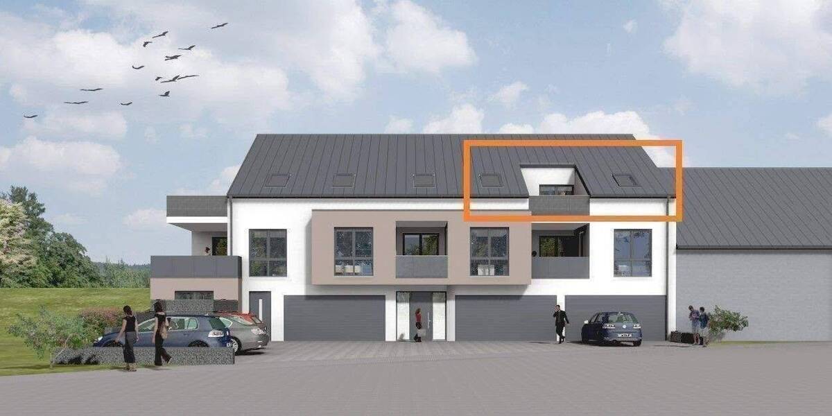 Etagenwohnung Konz Obermennig - 3 Zimmer, 81 m&sup2;, 980&euro; | Angebot:26867068