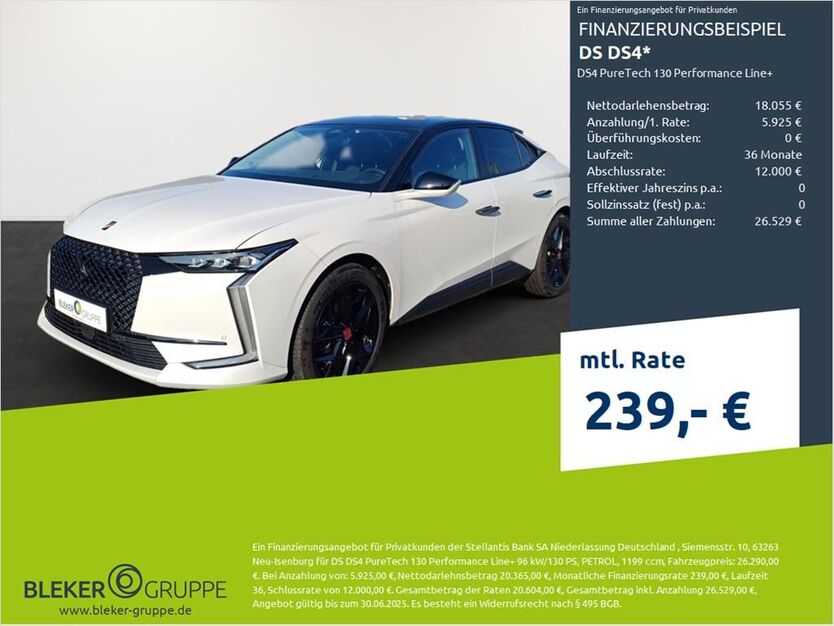 DS Automobiles DS4 23.588 km 22.980 € Dülmen 48249