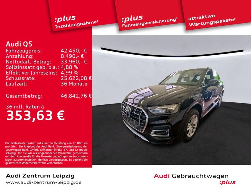 Audi Q5 45.735 km 41.440 € Leipzig 04277