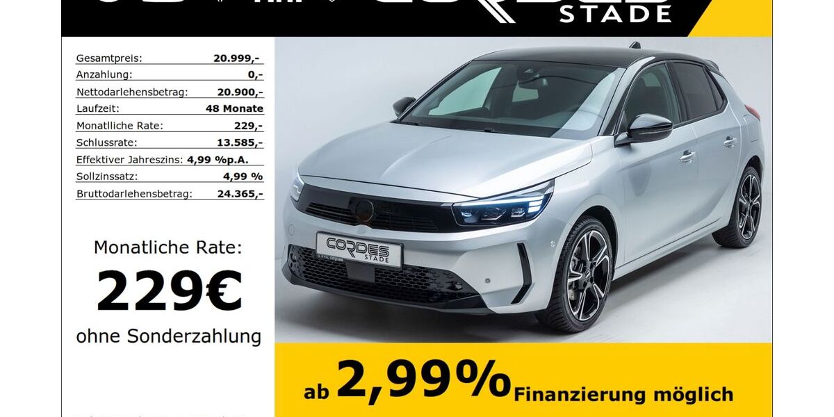 Opel Corsa 19.270 km 20.999 &euro; Stade 21680
