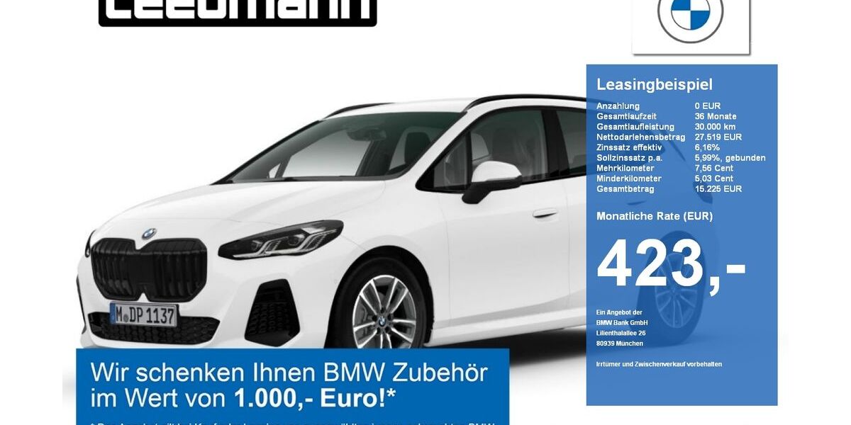 BMW 220 Active Tourer 11.973 km 32.746 &euro; Deggendorf 94469