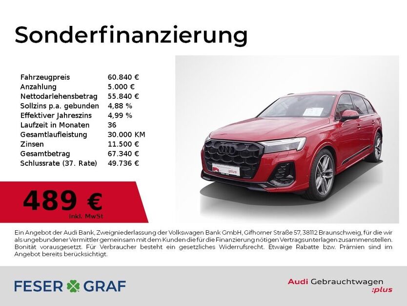 Audi Q7 24.881 km 60.840 € Lauf an der Pegnitz 91207