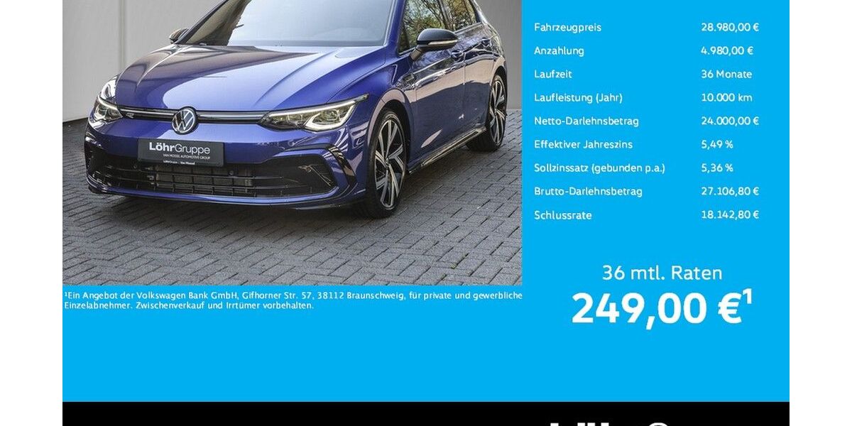 VW Golf 32.230 km 28.980 &euro; Koblenz 56076