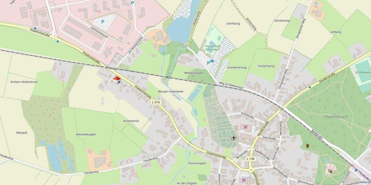 Einfamilienhaus Albersdorf - 7 Zimmer, 95 m&sup2;, 154.000&euro; | Angebot:23977405