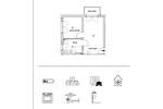 Erdgeschoßwohnung Würzburg Heuchelhof - 2 Zimmer, 46 m&sup2;, 820&euro; | Angebot:26409767