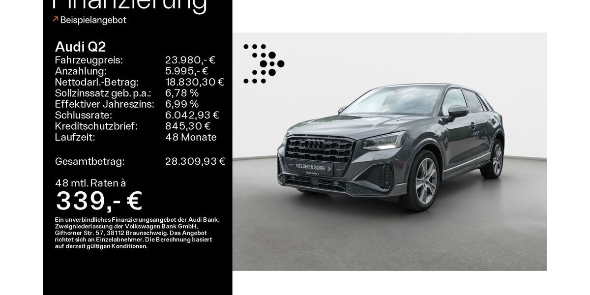 Audi Q2 88.990 km 23.980 &euro; Ebern 96106