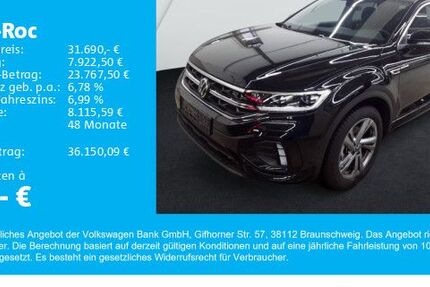 VW T-Roc 7.500 km 31.690 € Gersthofen 86368