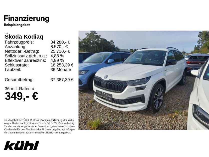Skoda Kodiaq 41.760 km 33.980 € Gifhorn 38518