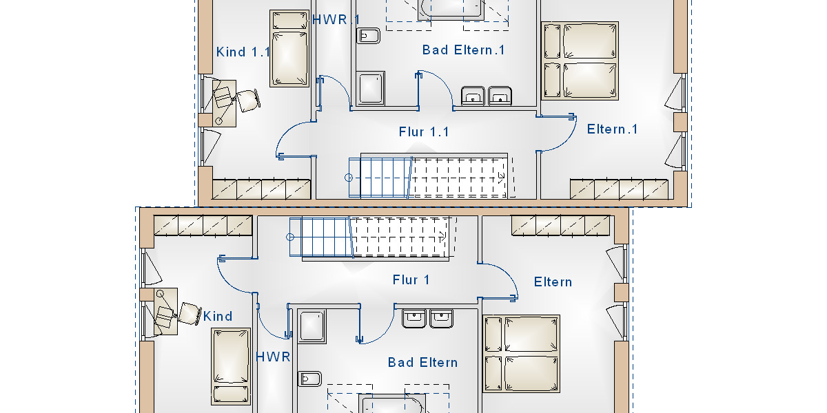 Doppelhaushälfte Alzenau / Albstadt Albstadt - 5 Zimmer, 152 m&sup2;, 392.000&euro; | Angebot:25729089