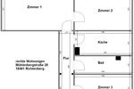 Etagenwohnung Franzburg - 3 Zimmer, 69 m&sup2;, 448&euro; | Angebot:20503075