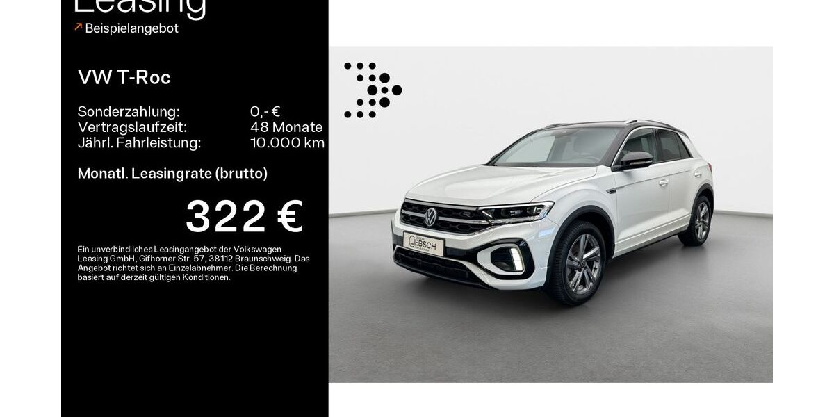 VW T-Roc 48.200 km 25.749 &euro; Linsengericht 63589