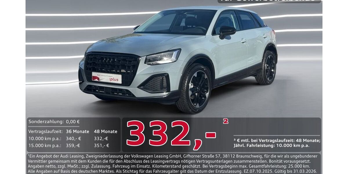 Audi Q2 7.000 km 35.450 &euro; Ingolstadt 85057