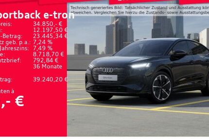 Audi Q4 e-tron 54.912 km 34.450 € Frankfurt am Main 60326