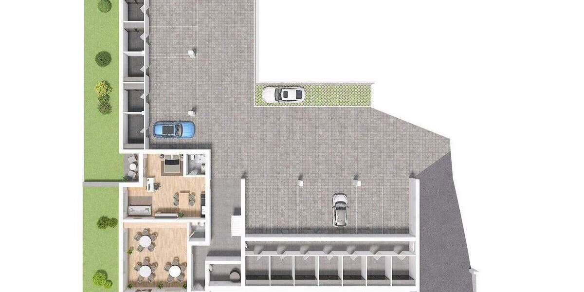 Etagenwohnung Auerbach Loh - 3 Zimmer, 71 m&sup2;, 248.500&euro; | Angebot:25760487