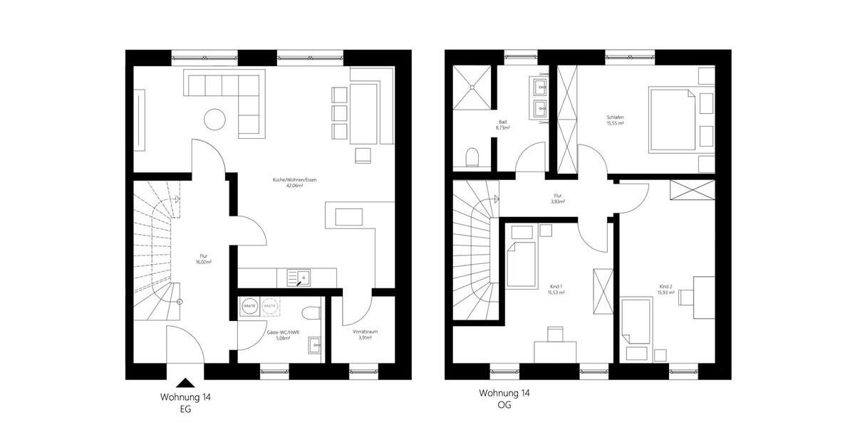 Erdgeschoßwohnung Arzfeld - 5 Zimmer, 125 m&sup2;, 1.190&euro; | Angebot:26337514