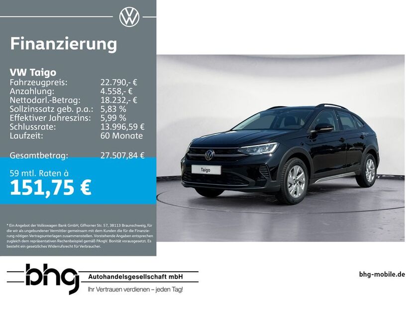 VW Taigo 7.100 km 22.790 € Rottweil 78628