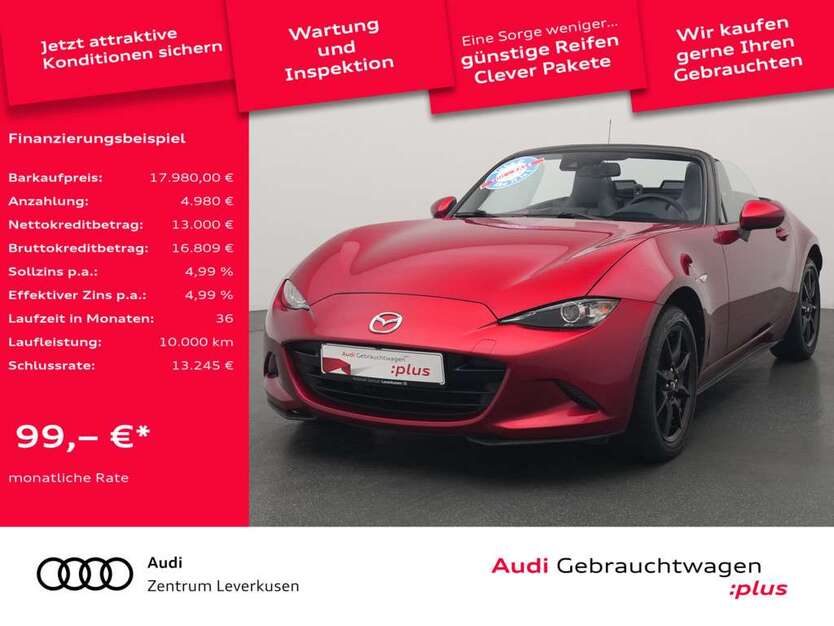 Mazda MX-5 75.583 km 17.980 € Leverkusen 51373