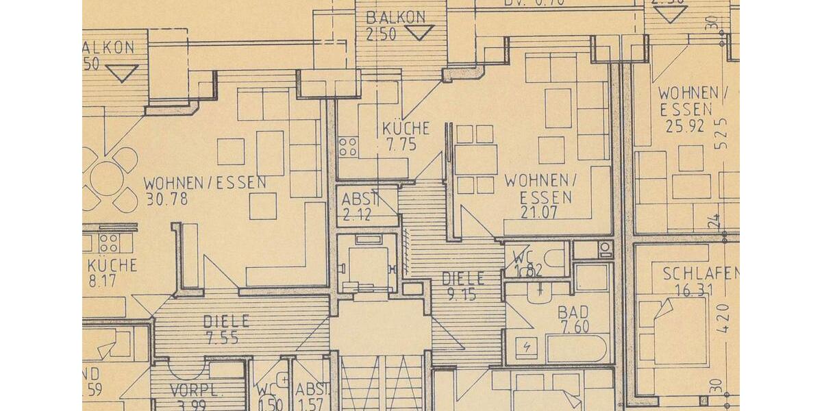 Dachgeschoßwohnung Wurmlingen - 2 Zimmer, 69 m&sup2;, 215.000&euro; | Angebot:26803419