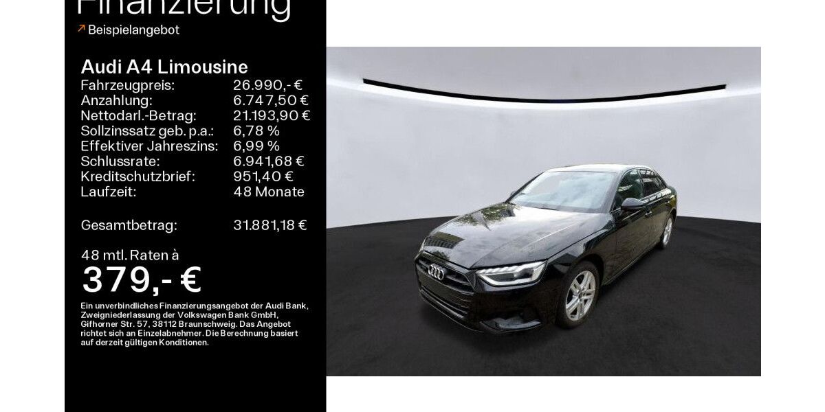 Audi A4 106.968 km 26.990 &euro; Haßfurt 97437