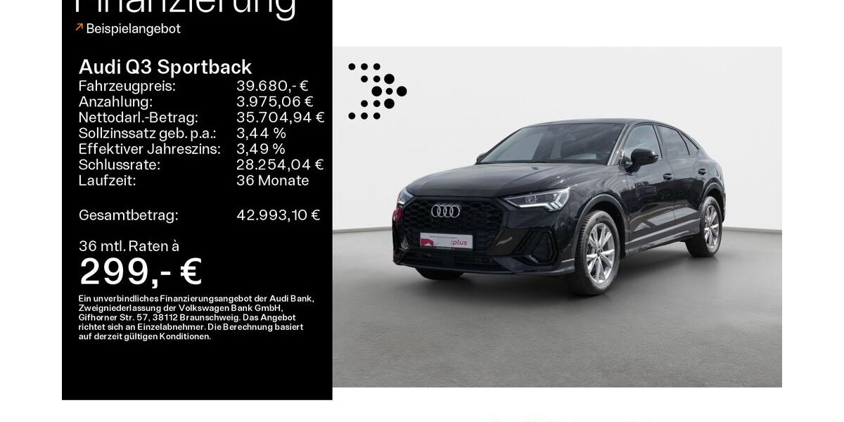 Audi Q3 20.278 km 39.680 &euro; Schweinfurt 97424