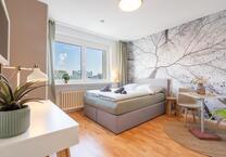Möblierte Wohnung Köln Balkon - Apartment Cologne - Friesenplatz